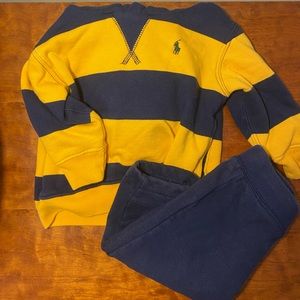 EUC Polo Baby Sweatsuit 12m